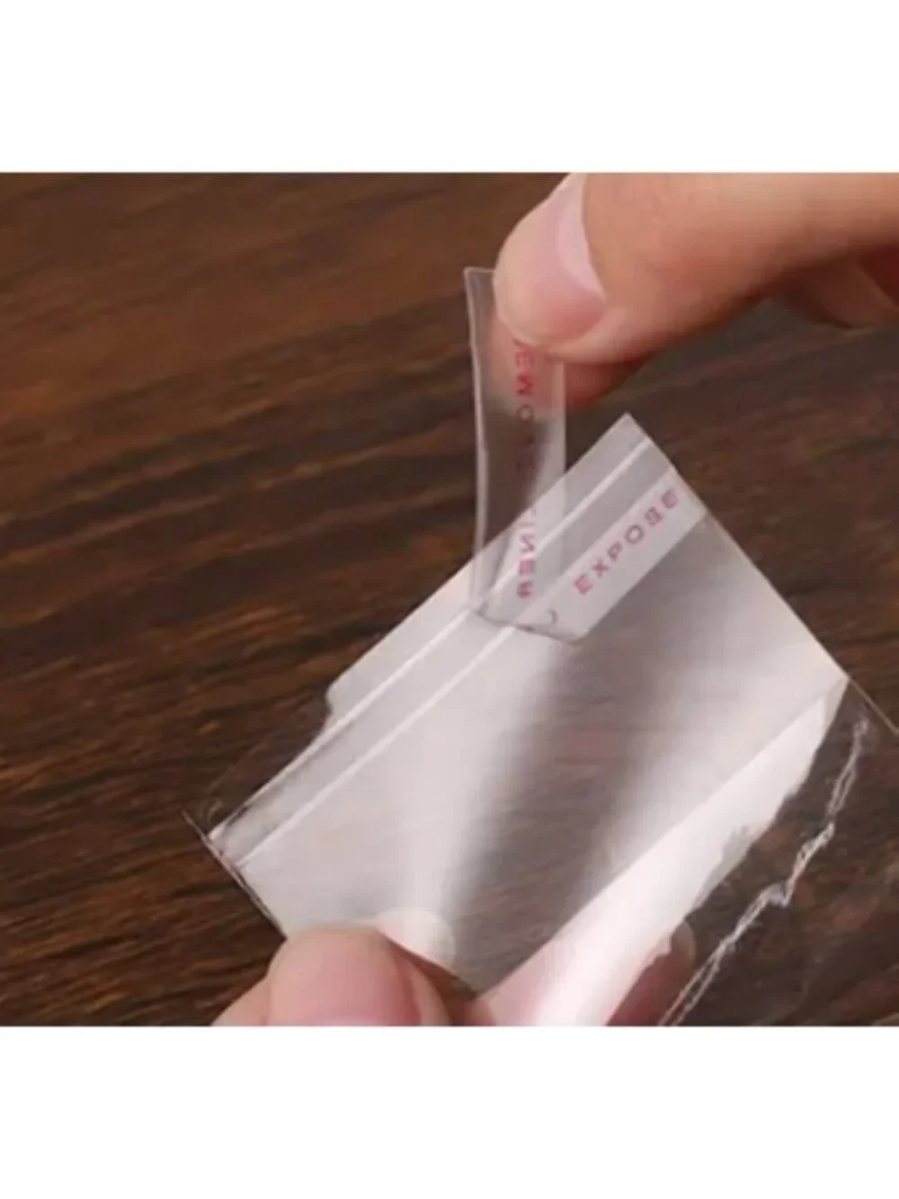 Clear Cellophane Bags 9.8x1.2